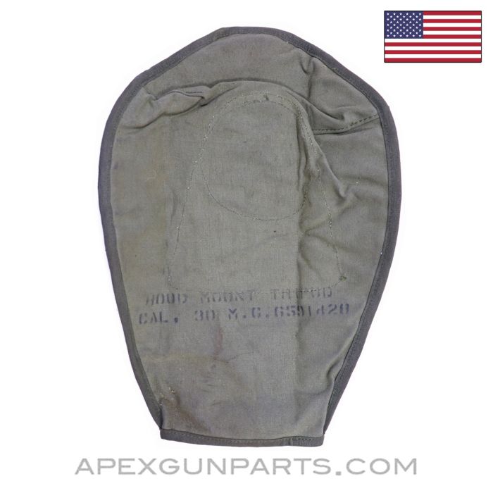 1919a4 M2 Tripod Canvas Cover, OD Green, *Very Good*