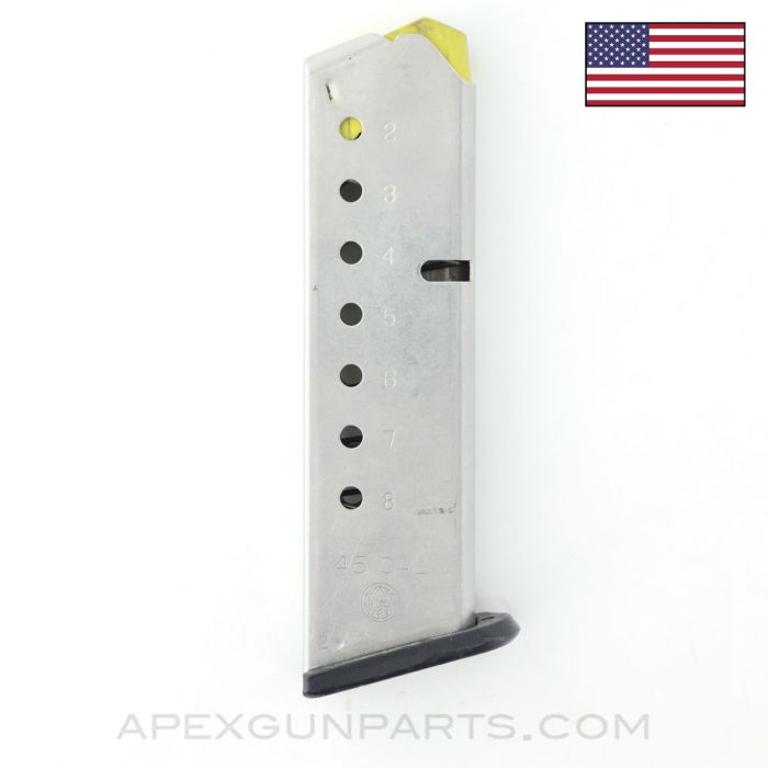 Smith & Wesson 4566 Magazine, 8rd, .45 ACP *Good*