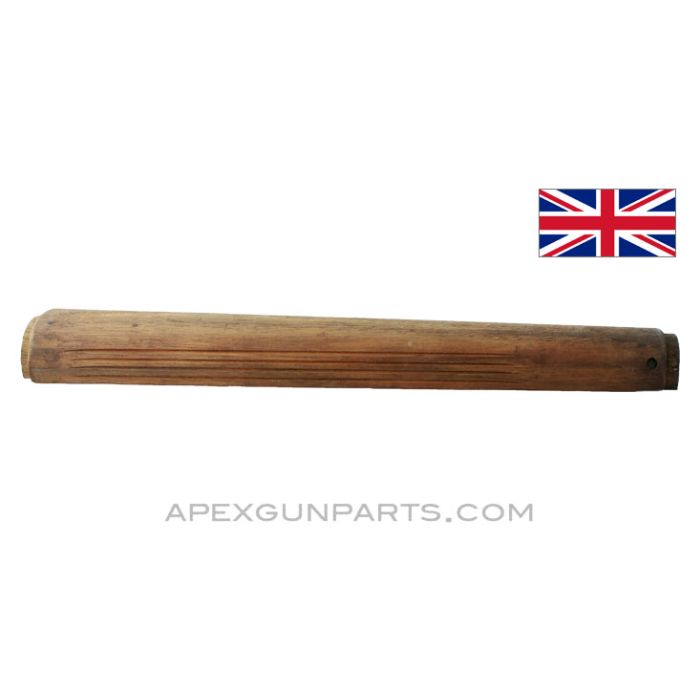 Enfield #4 Rear Handguard, Grooved / Reeded Wood *Very Good* 