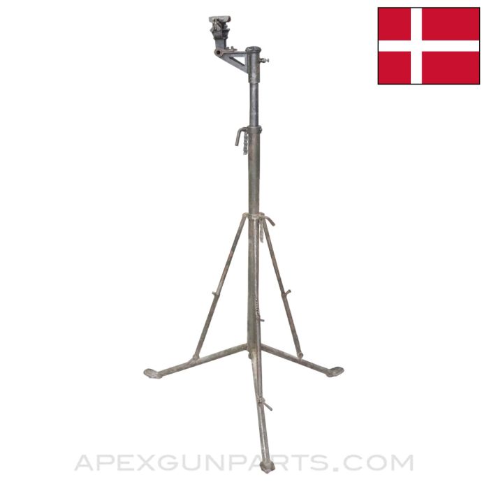 Portuguese Anti-Aircraft Tripod, Fitted With MADSEN LMG Mount Head, Short one Leg Lock *Good* 