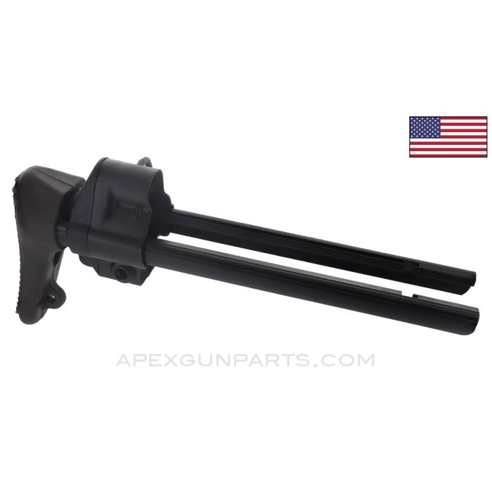 HK33 Style Retractable Buttstock, OD Green, MKE Manufactured *Excellent*