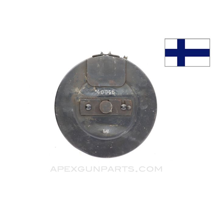 Finnish Suomi M31/KP44 Drum Magazine, 71rd, 9x19 *Fair* 
