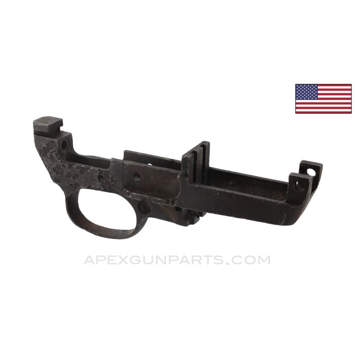 M1 Carbine Trigger Housing, Stripped, Type 2, Milled, Unmarked, *Fair*