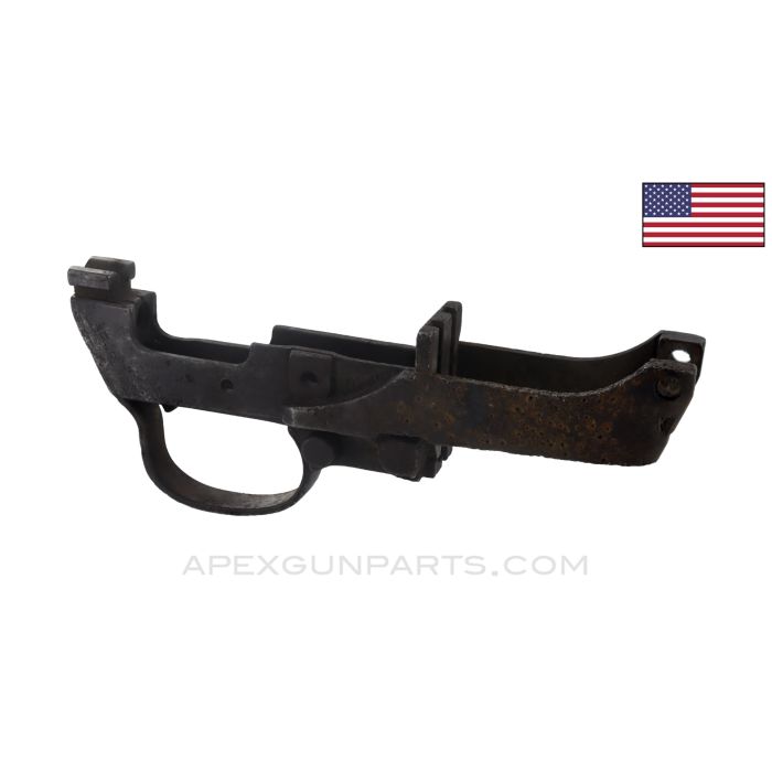 M1 Carbine Trigger Housing, Stripped, Type 4, Milled, Standard Products, *Fair*