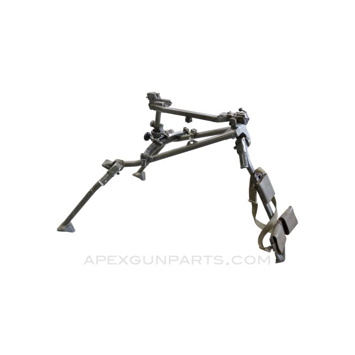 HK21 / HK23 Tripod, w/ Carry Straps, Model 1101, Aluminum, OD Green Painted *Very Good*