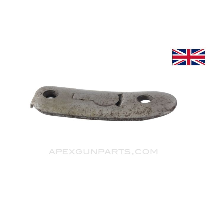 Enfield #4 Steel Buttplate, With Trapdoor *Good* 