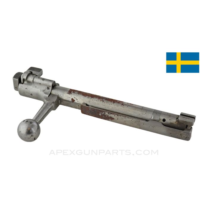 Swedish M96 Mauser Bolt, Complete, 6.5x55 *Good* 