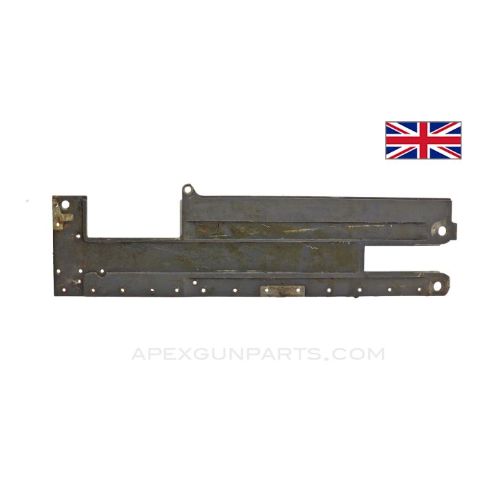 Vickers Left Hand Side Plate, Stripped, Blued, 303BR *Good* 