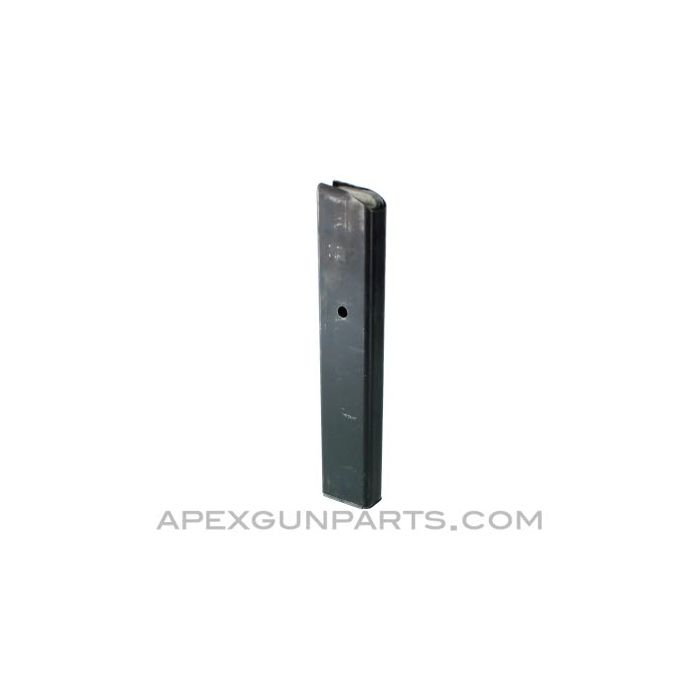 MP34 Magazine, 32rd, 9mm LARGO, Blued Steel, Steyr Austria *Good* 