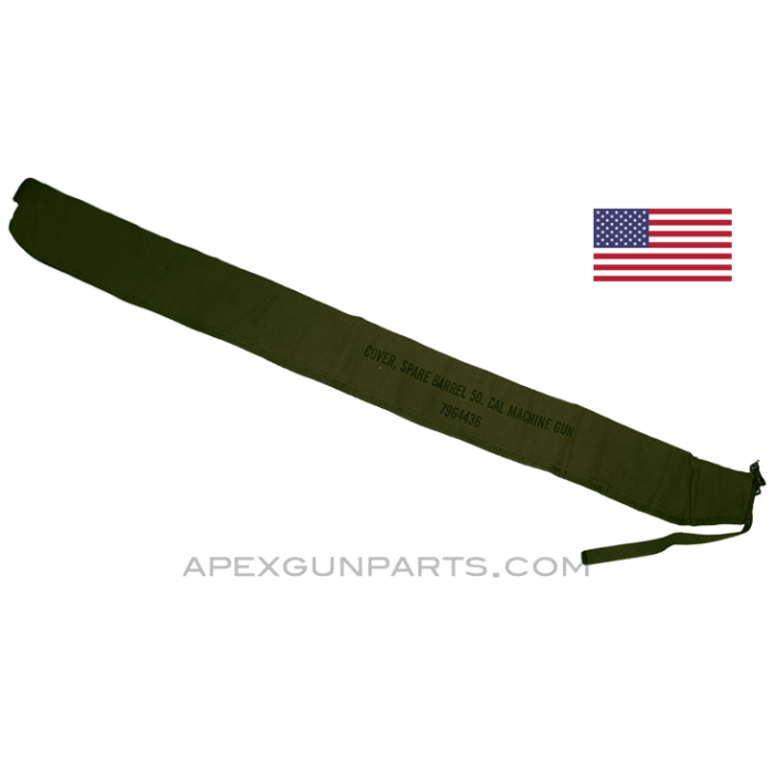 .50 Cal. Spare Barrel Cover, 54", Green Canvas, D7964436 *NIB* 