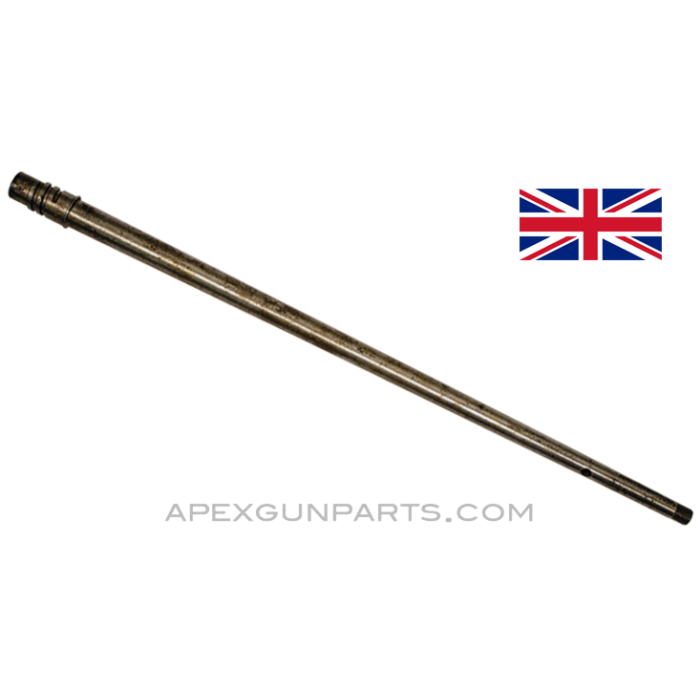 1914 Lewis Machine Gun Barrel Project, 26", .303 British, Needs Breech Repair *Poor*, Sold *As Is*