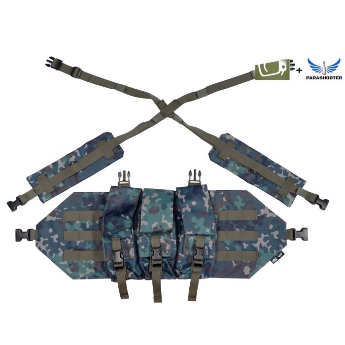 APEX Lifchik24 Chest Rig, Russian Izlom *New* by Parashooter Gear