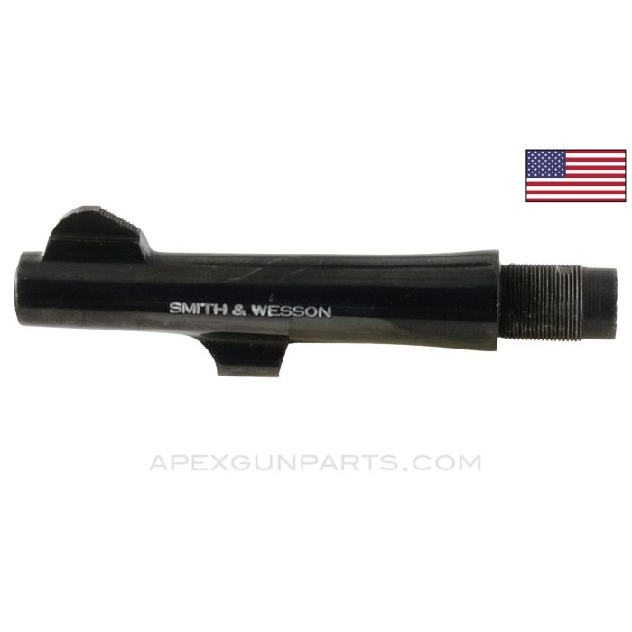 Smith & Wesson Model 10 K-Frame Barrel, 4", Notched for Pin, Ramp Front Sight, .38 Special *Unused*