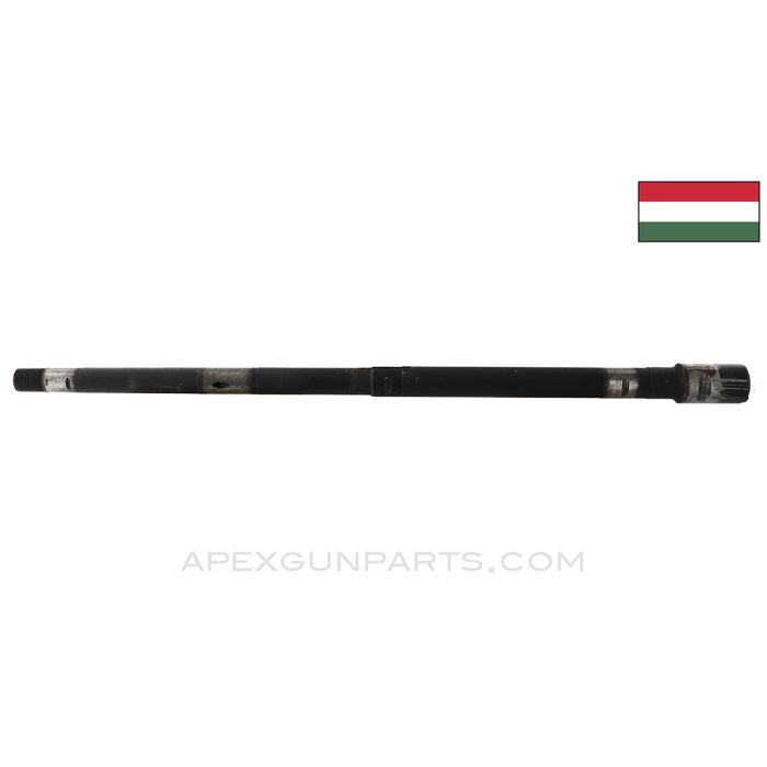 Hungarian AKM Barrel, Chrome Lined, CHF, 16.25", Stripped, Blued Steel, 7.62x39 *Good* 
