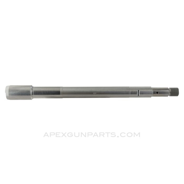 AK Pistol Barrel, 10.5", Left Hand Threaded Muzzle, Gas Port Drilled, Extractor Cut, In the White, 922(r) Compliant, 7.62x39 *Unused*  