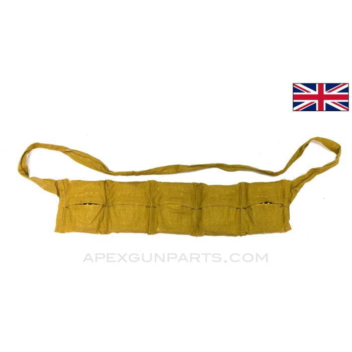 .303 (Rifle) - 50RD Bandolier of Canadian Military Surplus, FMJ, 174gr, MK VIIz Ball *Very Good* Condition 