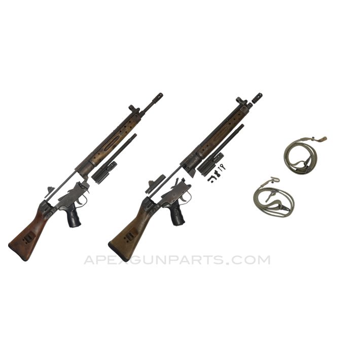 SPECIAL SALE!! TWO CETME Model C Parts Kits, One with Populated Barrel & 2 CETME Slings