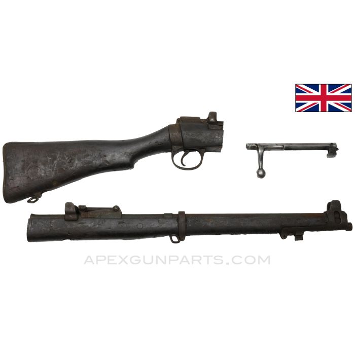 Lee-Enfield #1 MKIII 410 Musket Front and Back End, Sectioned, Some DP Marks, Ishapore Made *Fair* 