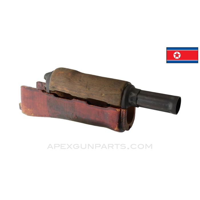 North Korean Type 68 AKM Handguard Set, w/ Gas Tube *Good* 