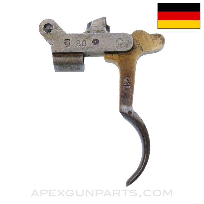 German Gewehr 88/05 Trigger & Sear Assembly *Good*