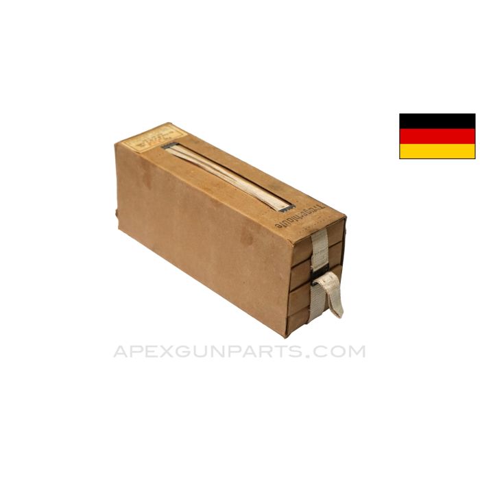 8mm Mauser (Rifle) - 300RD Sleeve of German Military Surplus, 1930s Dated, Full Metal Jacket, Steel Core AP, S.m.K. 7.92X57 Mauser