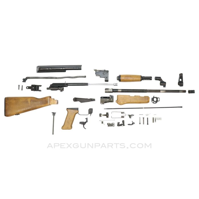 Hungarian AK-63F Fixed Stock Parts Kit, w/ Original 16.25