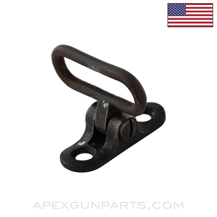 P14 / M1917 Enfield Rifle Buttstock Sling Swivel Assembly *Very Good*