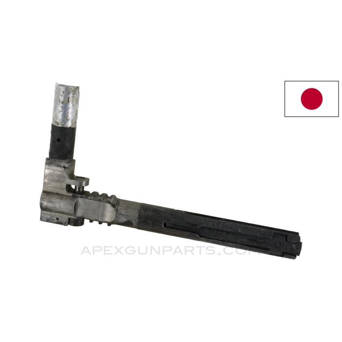 Japanese Type 98 Machinegun Bolt, w/ Extractor, Stripped Right Side Roller *Fair*