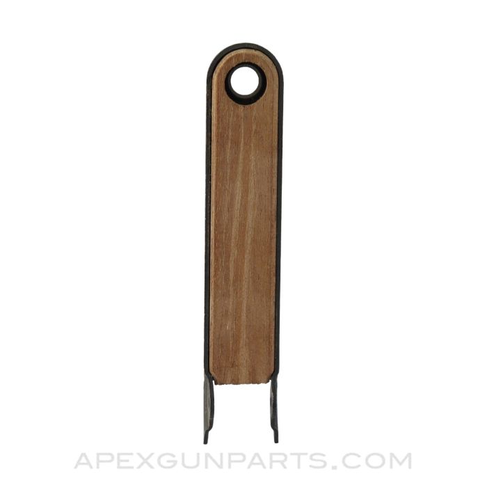 L1A1 Metal Grip Plate, With Wood Insert, Unfinished Insert *NOS*