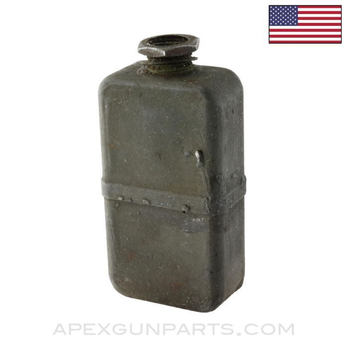 M3 Grease Gun Oil Bottle, Brass *Good*