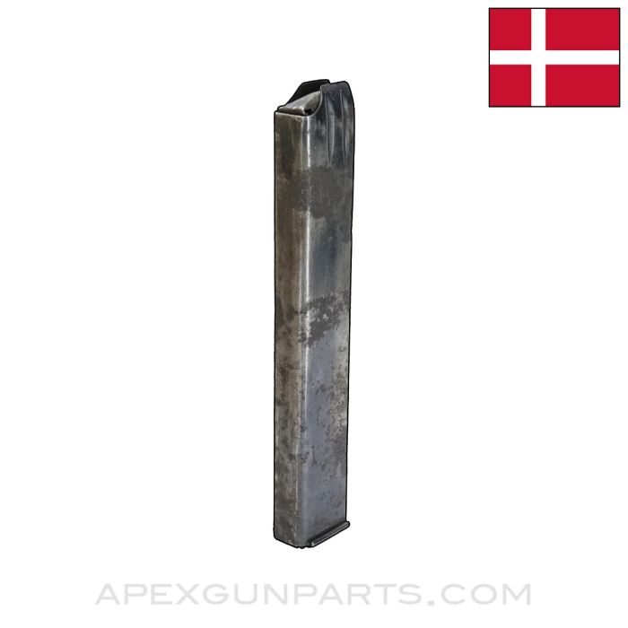 Madsen M-50 SMG Magazine, 32rd, 9mm *Fair*