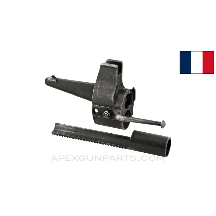 French MAS 44 Type A Front Barrel Band, w/ Grenade Launcher Sight & Scale Assembly *Good*