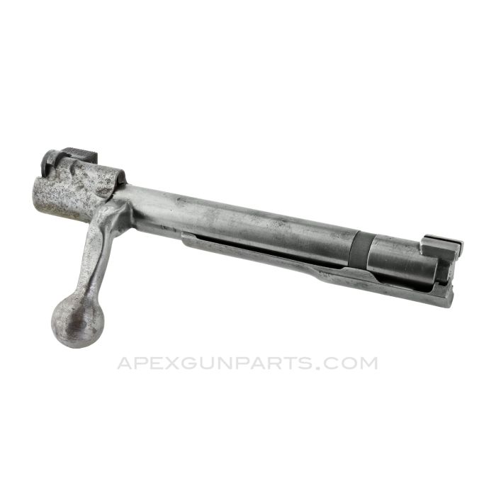 M93/M95 Mauser Bolt Assembly, w/ Square Bolt Face, Modified Handle, 7.92x57, *Good*