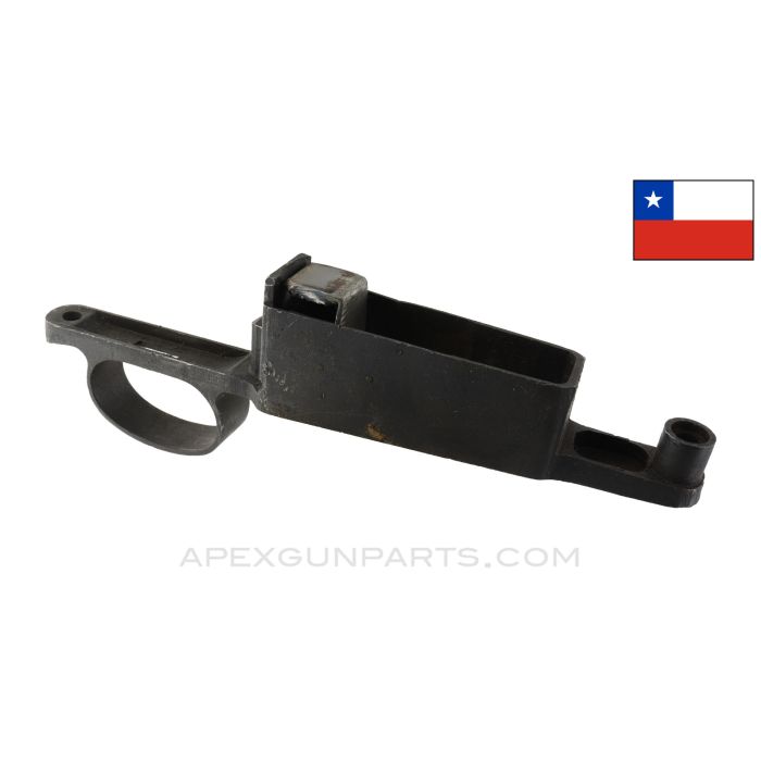Chilean M1895 Mauser Trigger Guard, Stripped w/ 7.62x51/.308 Conversion Block *Good*