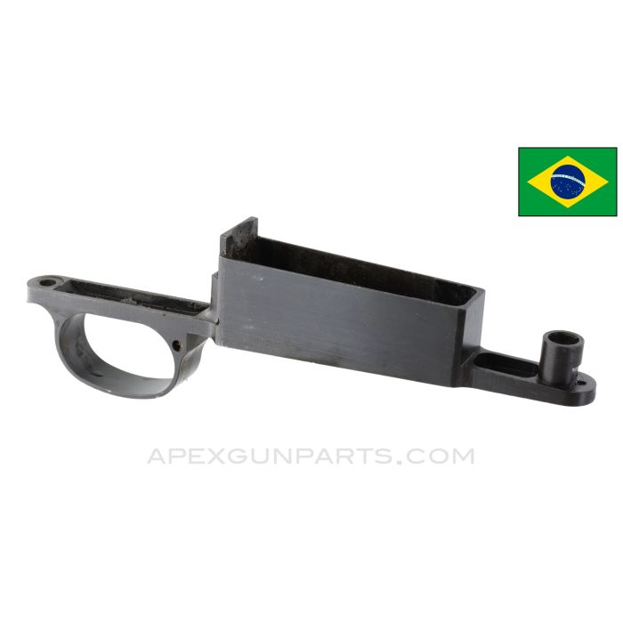 Brazilian VZ-24 Mauser Trigger Guard, Stripped, w/ Parade Loop Hole, Milled, Czech BRNO Made, *Good*