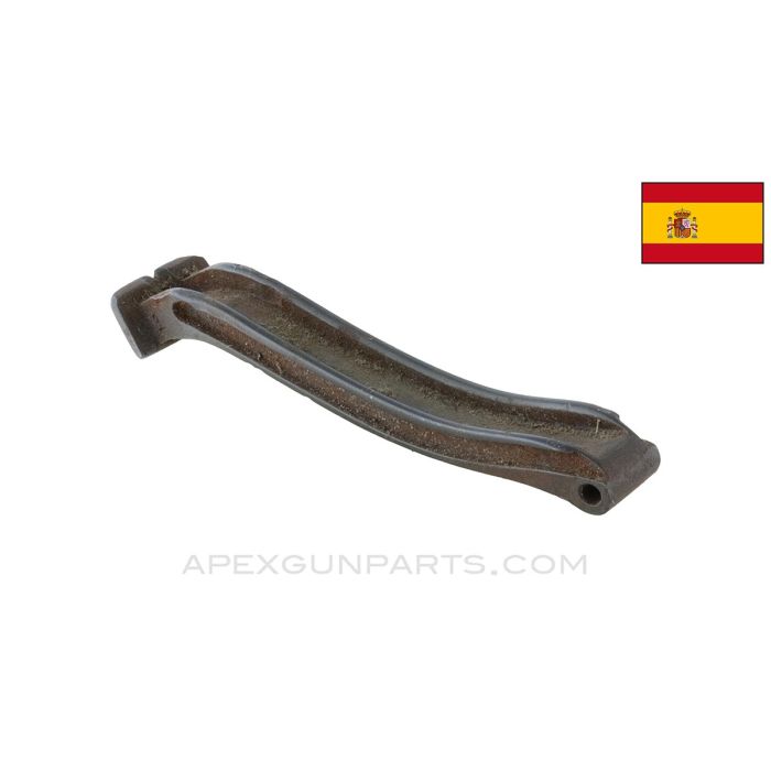 Spanish M1916 Mauser Rear Sight Leaf, Stripped, Tangent Type, *Good*