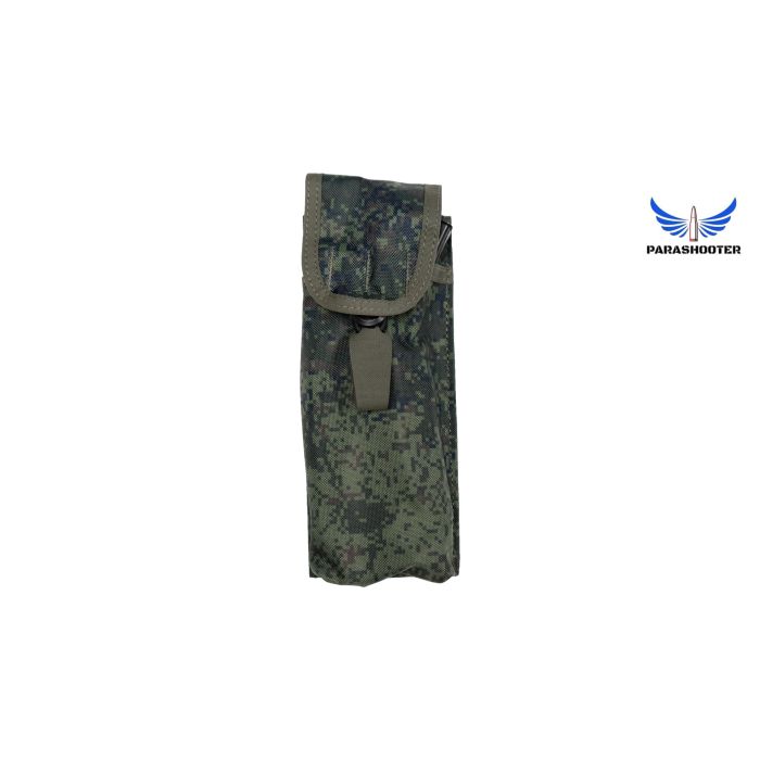 VOLK-S Single AK-47 / AK-74 Magazine Pouch, MOLLE, Russian EMR Camo *New* by Parashooter Gear