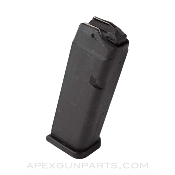 Factory Glock 17 Gen 1-3 Magazine, 17rd, 9mm, *Good*