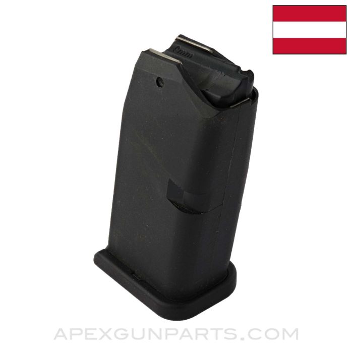 Factory Glock 26 Magazine, 10rd, Gen 1-3, 9mm, *Good*
