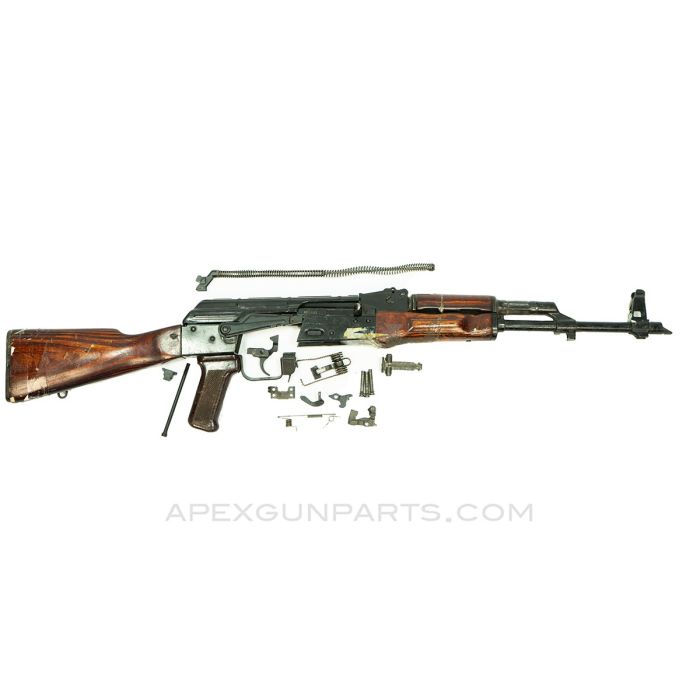 COMING SOON! Russian Izhmash AKM Parts Kit, 1977 Dated, w/ Populated Barrel Assembly, 16.25", Non Matching, 7.62x39 *Good* 