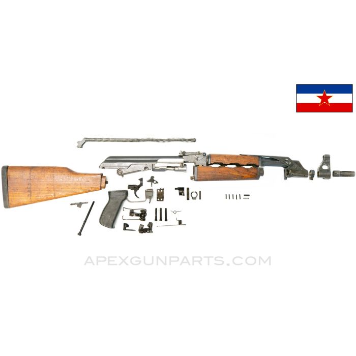 Yugoslavian M77A1 Battle Rifle Parts Kit, Grenade Launcher Gas Block, 7.62 NATO / .308 *Very Good / Matching*