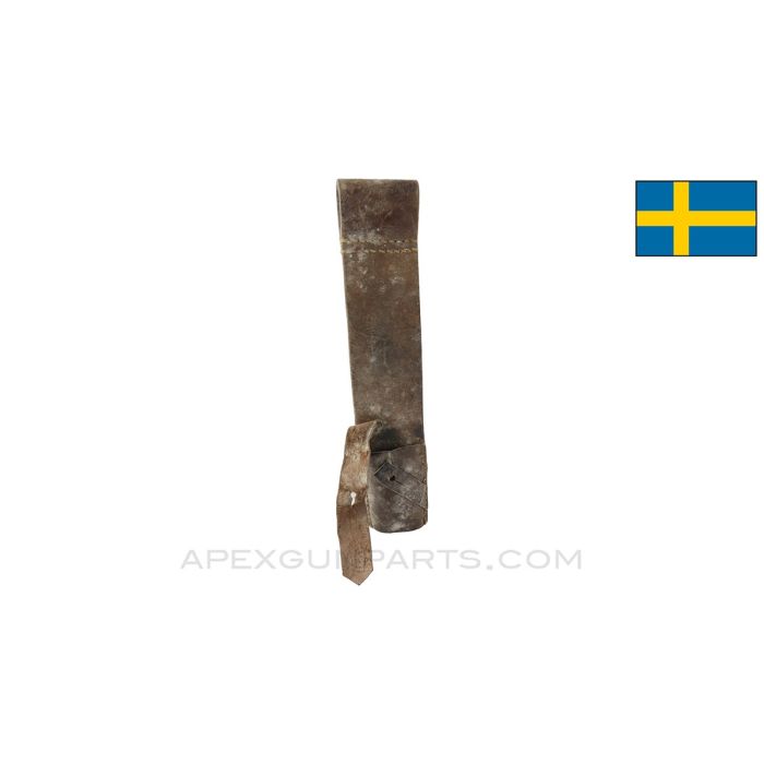 Swedish M96 Mauser Bayonet Frog, Leather *Fair*