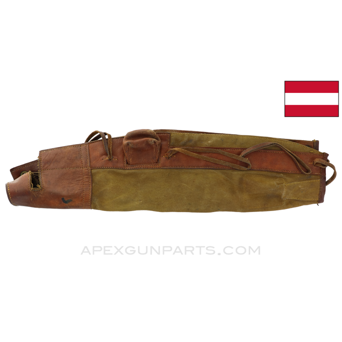 MP34 Action Cover, Leather & Canvas *Good* 