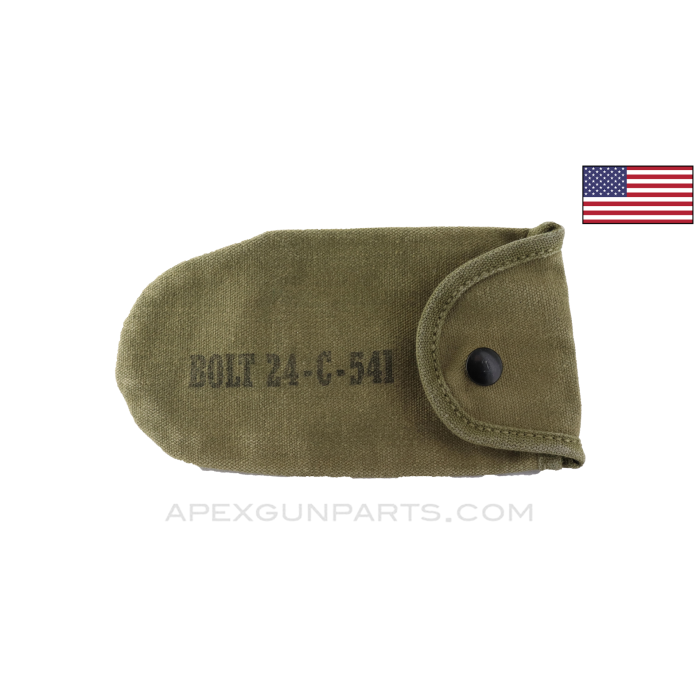 Browning 1919 M-2 Spare Bolt Pouch, Canvas, WW2 *Good*
