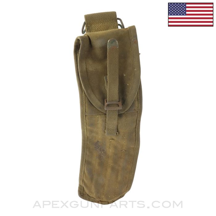 M1 Cleaning Rod Case Khaki Canvas *Good*