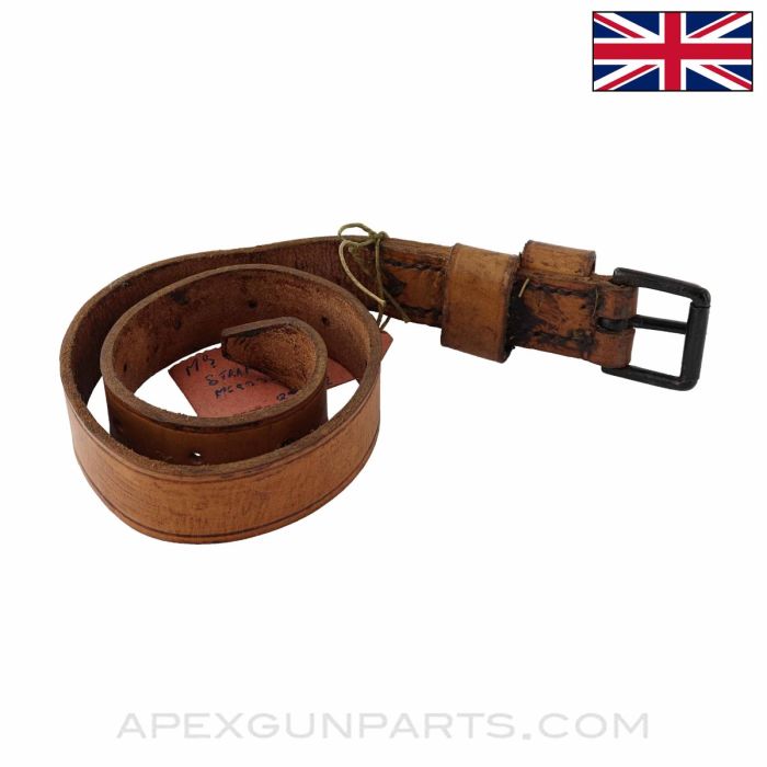 British Leather Strap, 22", Brown *NOS* 