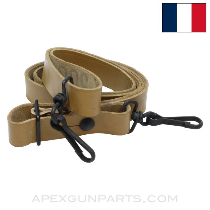 French MAT-49 SMG Sling, Leather *Very Good*