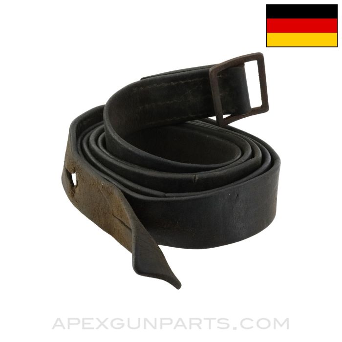 German K98a Mauser Style Sling, Leather *Fair* 