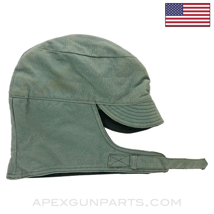 USGI M1937 Cold Weather Cap, Grey, NEW MFG *Very Good*