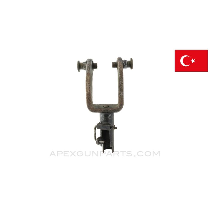 Turkish M38 / 1893 Mauser Rifle A/A Monopod Extension, Attaches to ZB30 LMG, Steel, Type 2 *Good*